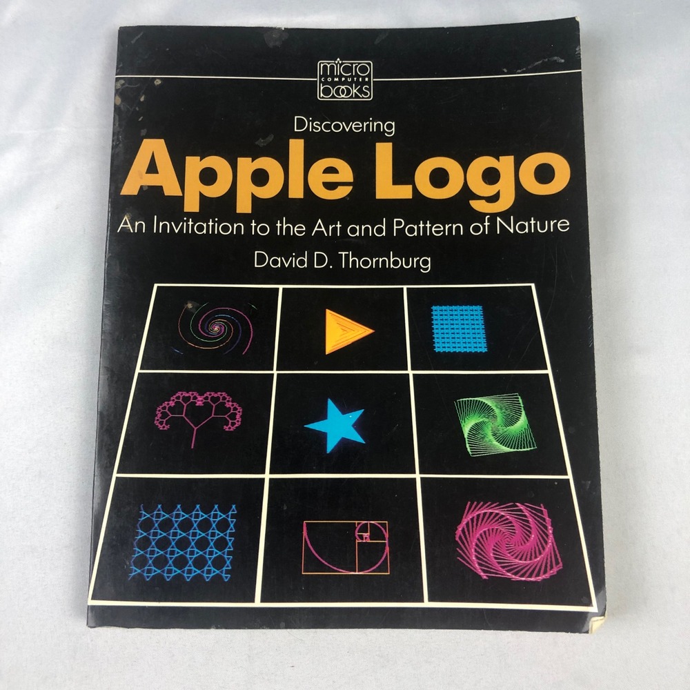 Discovering Apple Logo David Thornburg 1983 Vintage Computer Programming Book